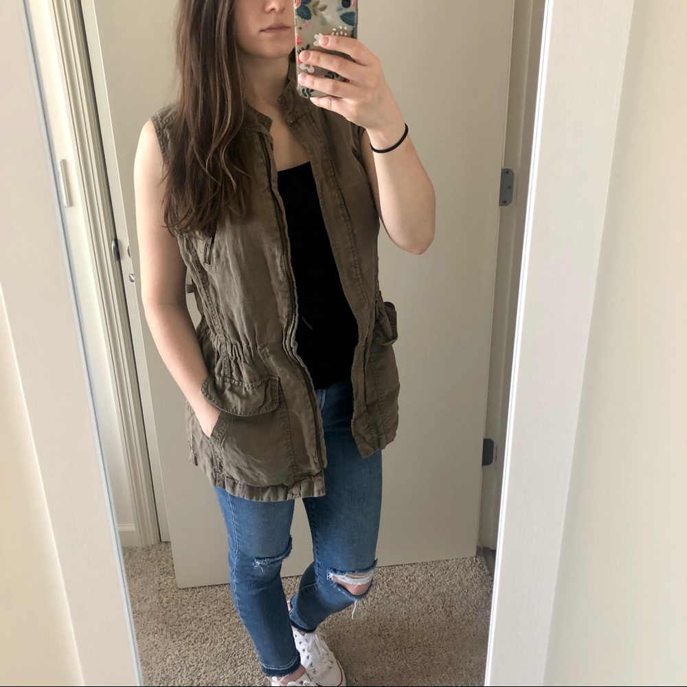 Caslon women’s utility vest